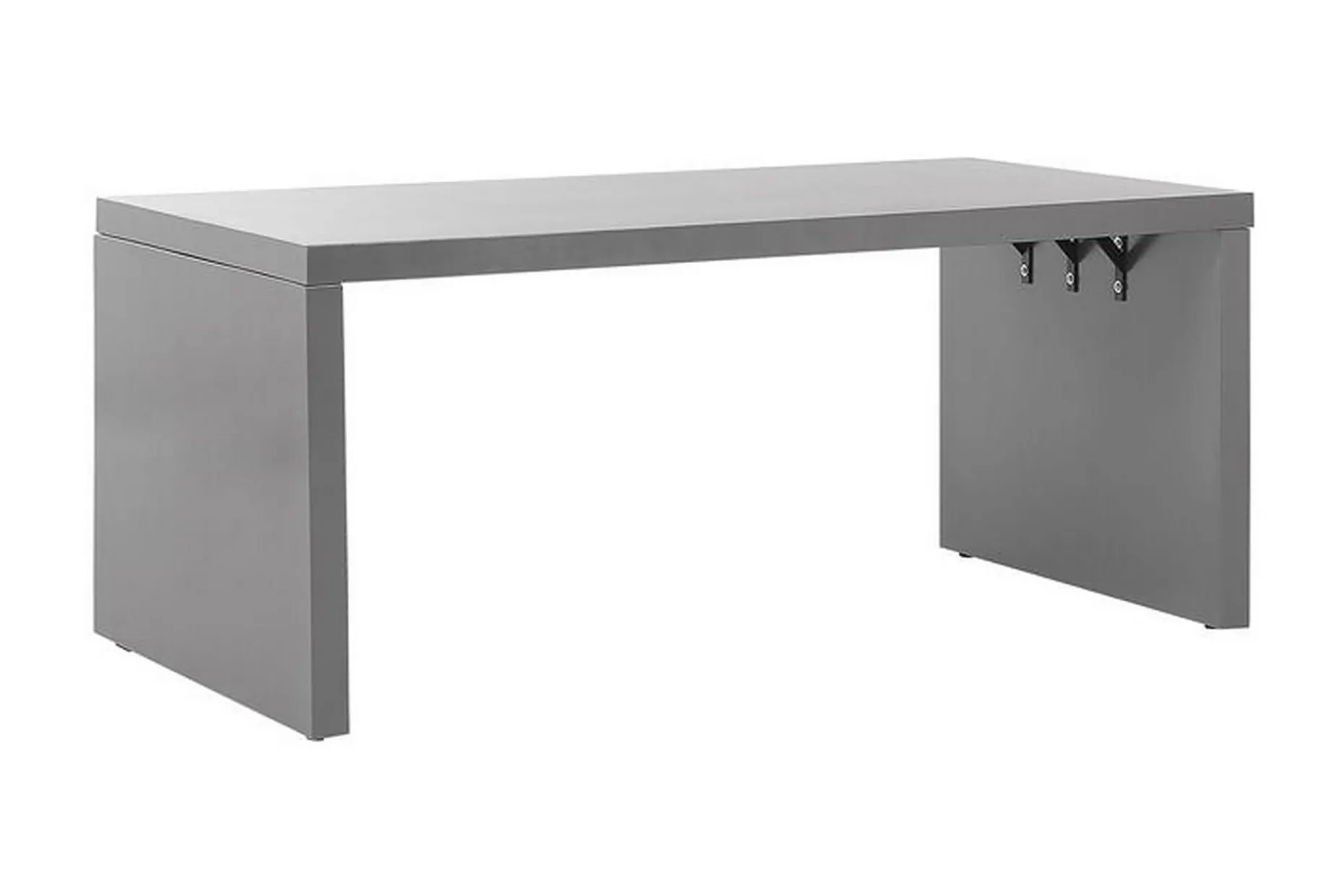 Trädgårdsmöbelset av Utebord och 2 Bänkar Utomhus TARANTO