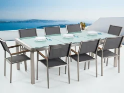 Trädgårdsmöbelset Med Utebord+8 Utestolar Grosseto