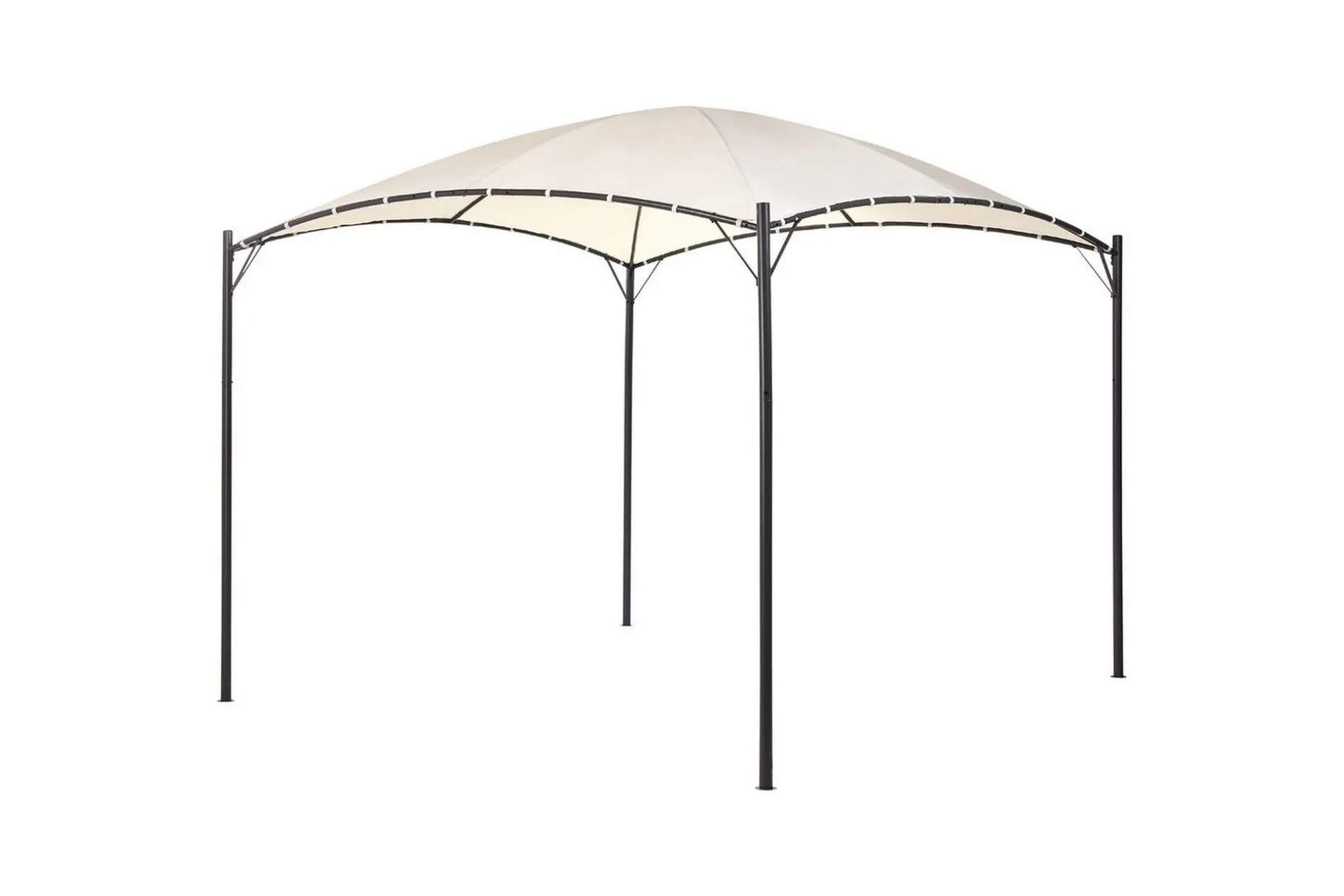 Trädgårdspergola Vomero Beige/svart