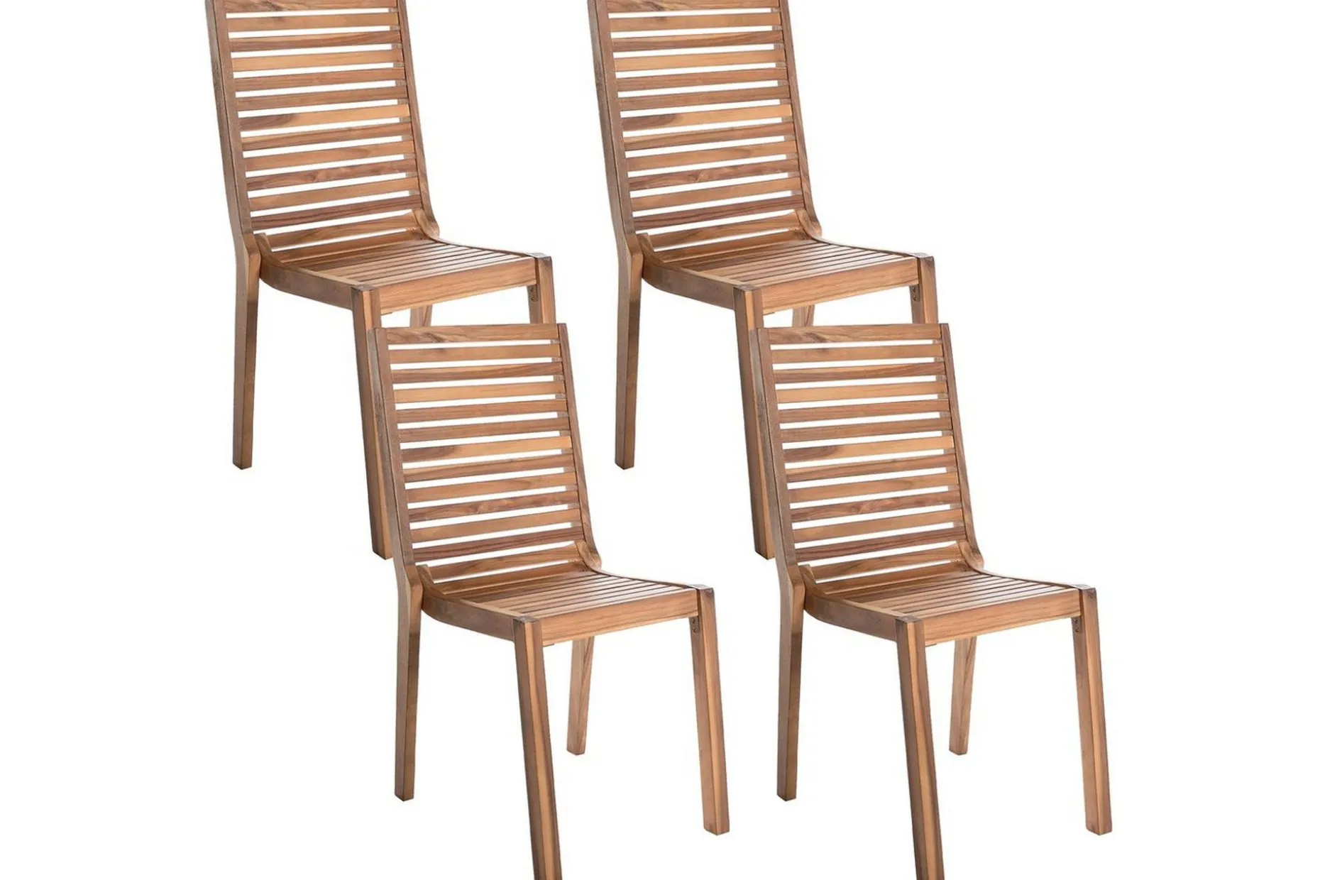 Trädgårdsstol Ombriano set om 4