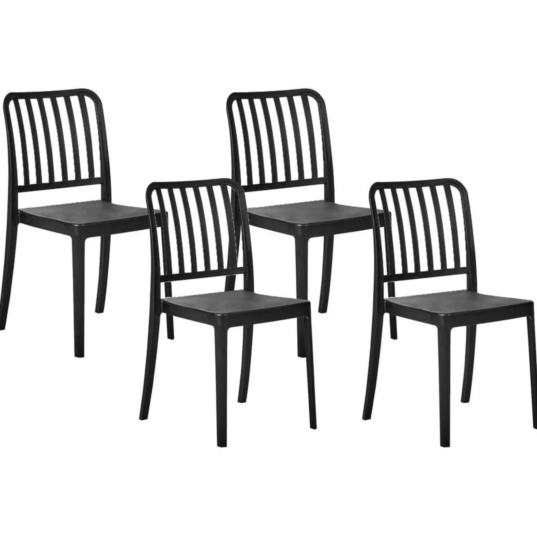 Trädgårdsstol Sersale 4-pack