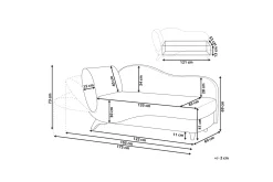 Trehan Schäslong 157 cm Vänster