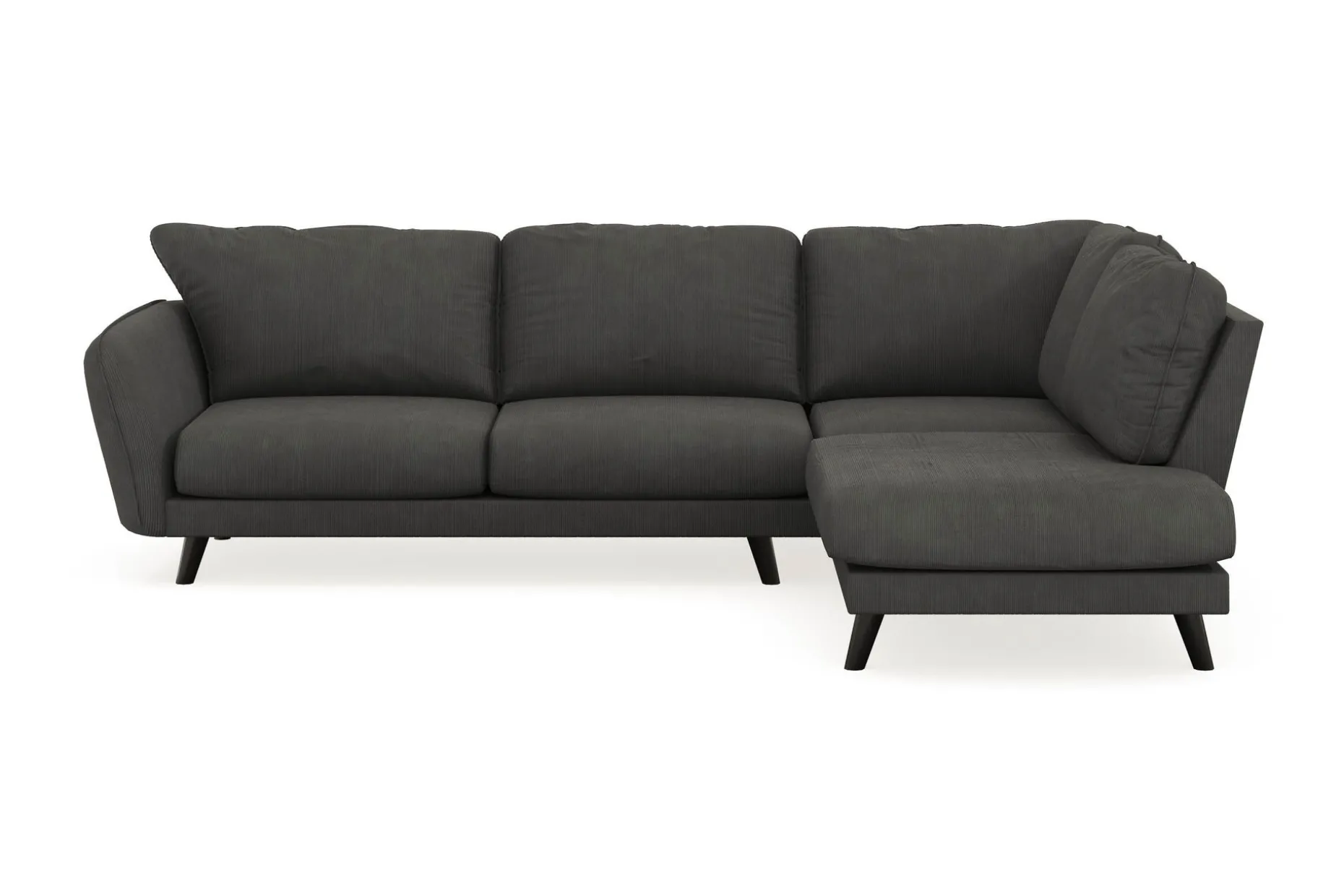Trend Lyx 4-sits Högervänd L-formad Schäslongsoffa i Manchester