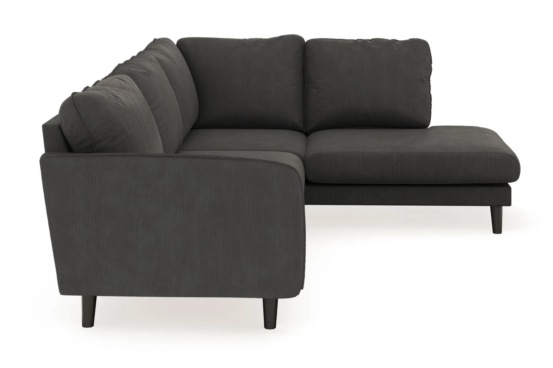 Trend Lyx 4-sits Högervänd L-formad Schäslongsoffa i Manchester