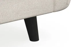 Trend Lyx 3-sits Högervänd L-formad Divansoffa i Tyg