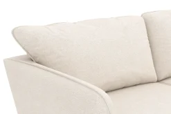 Trend Lyx 3-sits Högervänd L-formad Divansoffa i Tyg