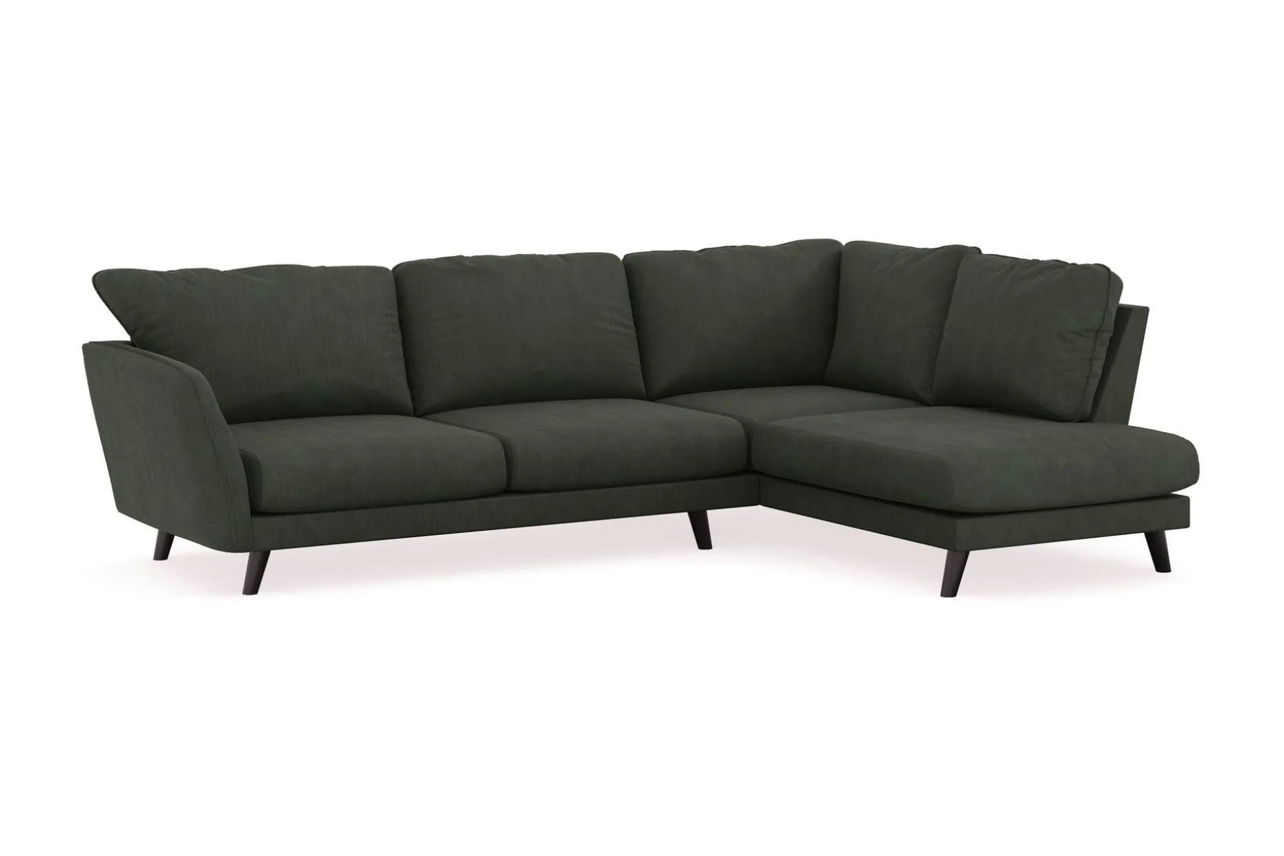 Trend Lyx 4-sits Högervänd L-formad Schäslongsoffa i Manchester