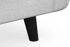 Trend Lyx 3-sits Högervänd L-formad Divansoffa i Tyg