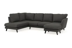 Trend Lyx 4-sits Högervänd U-formad Soffa med Divan och Schäslong i Manchester