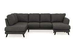 Trend Lyx 4-sits Högervänd U-formad Soffa med Divan och Schäslong i Manchester