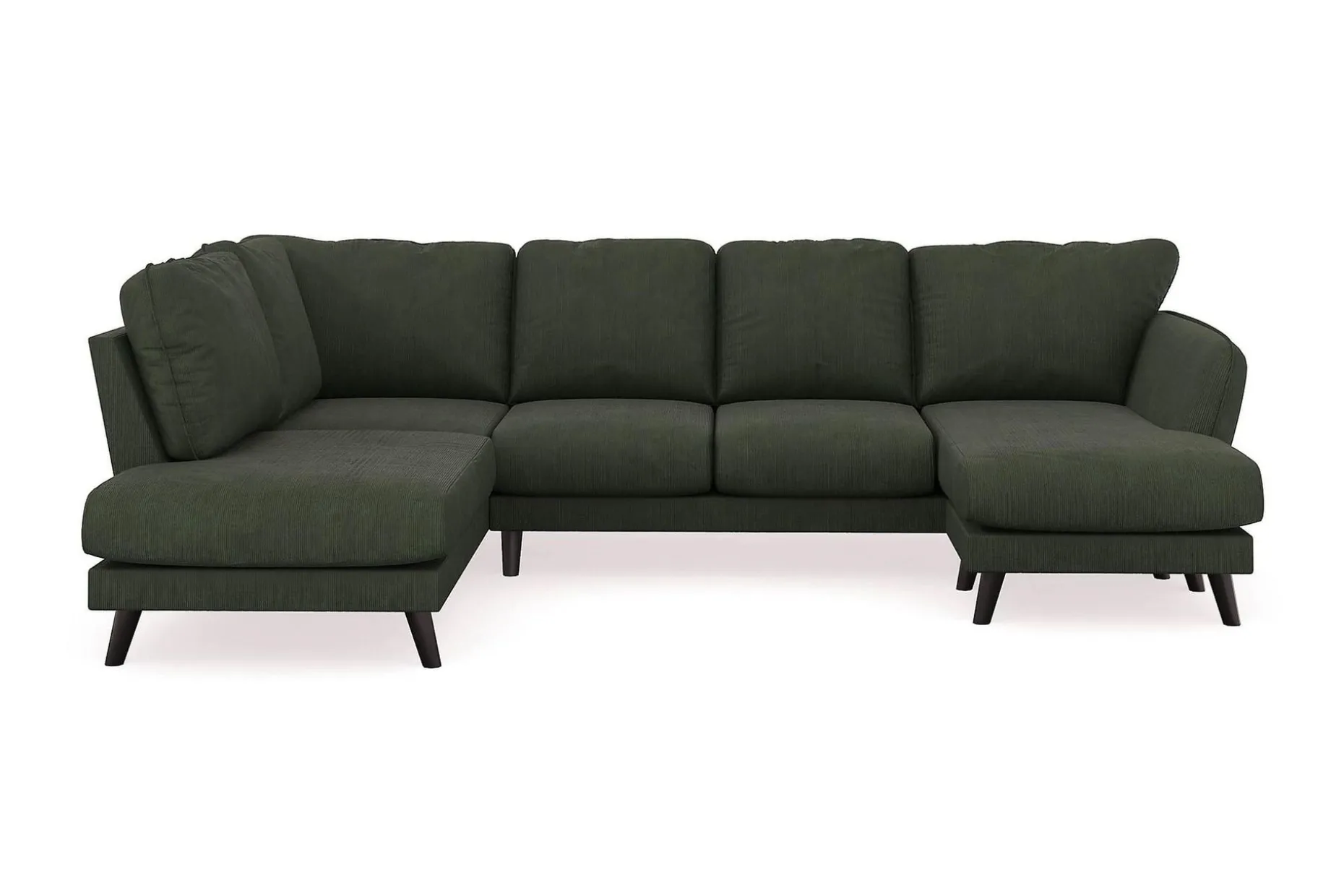 Trend Lyx 4-sits Högervänd U-formad Soffa med Divan och Schäslong i Manchester