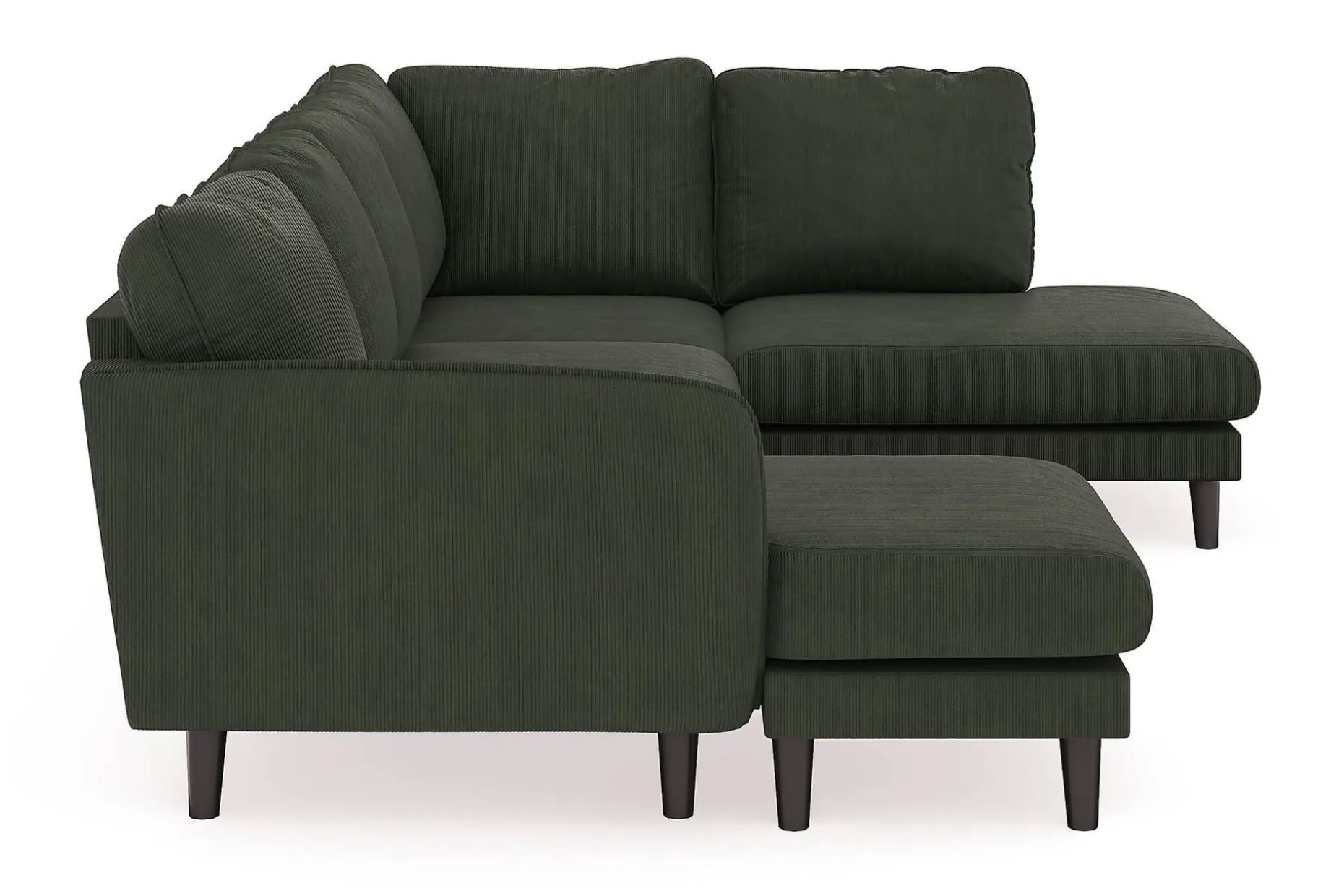 Trend Lyx 4-sits Vänstervänd U-formad Soffa med Divan och Schäslong i Manchester