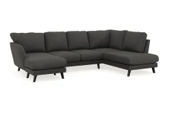 Trend Lyx 4-sits Vänstervänd U-formad Soffa med Divan och Schäslong i Manchester