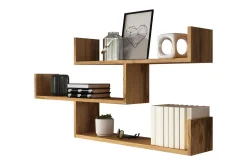 Triorana Smal Vägghylla 119x18x55 cm med 3 hyllplan