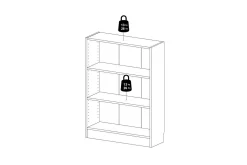 Trysil Bokhylla 79 cm
