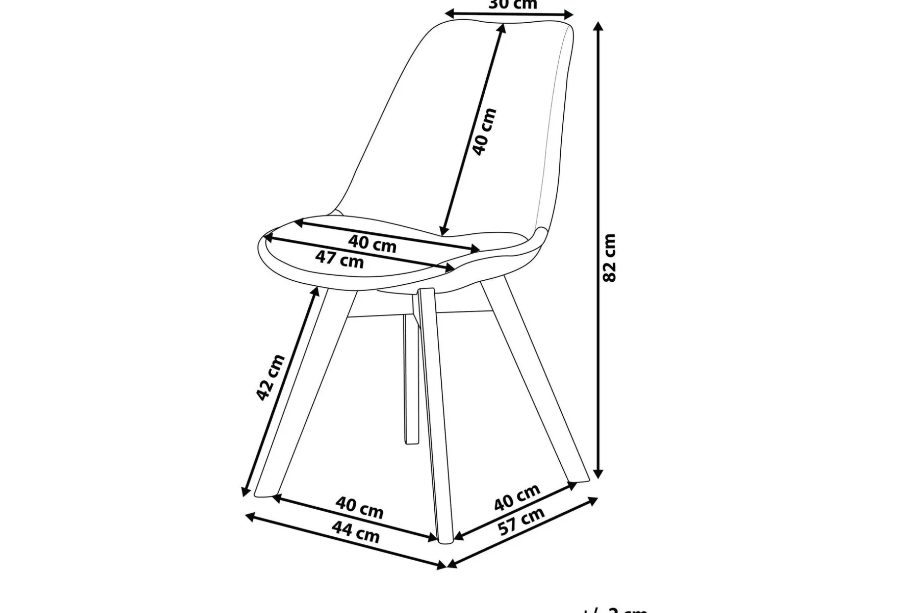 Tulunda II Sammetsstol 2-pack