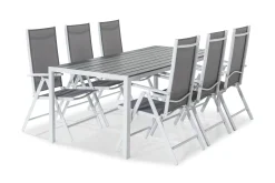 Tunis Matgrupp 205x90 + 6 Maggie Positionsstol