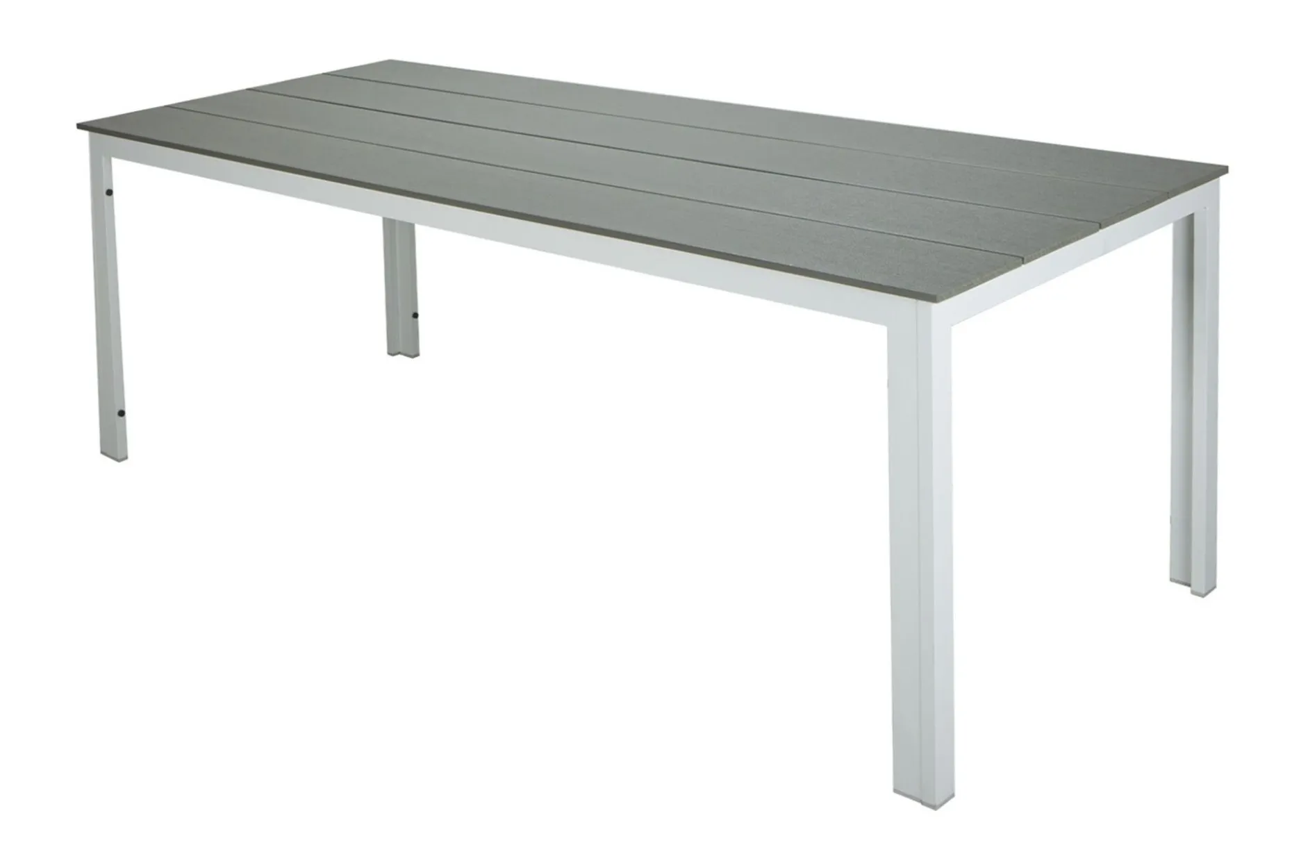 Tunis Rektangulärt Matbord utomhus 140x90 cm i plast och metall