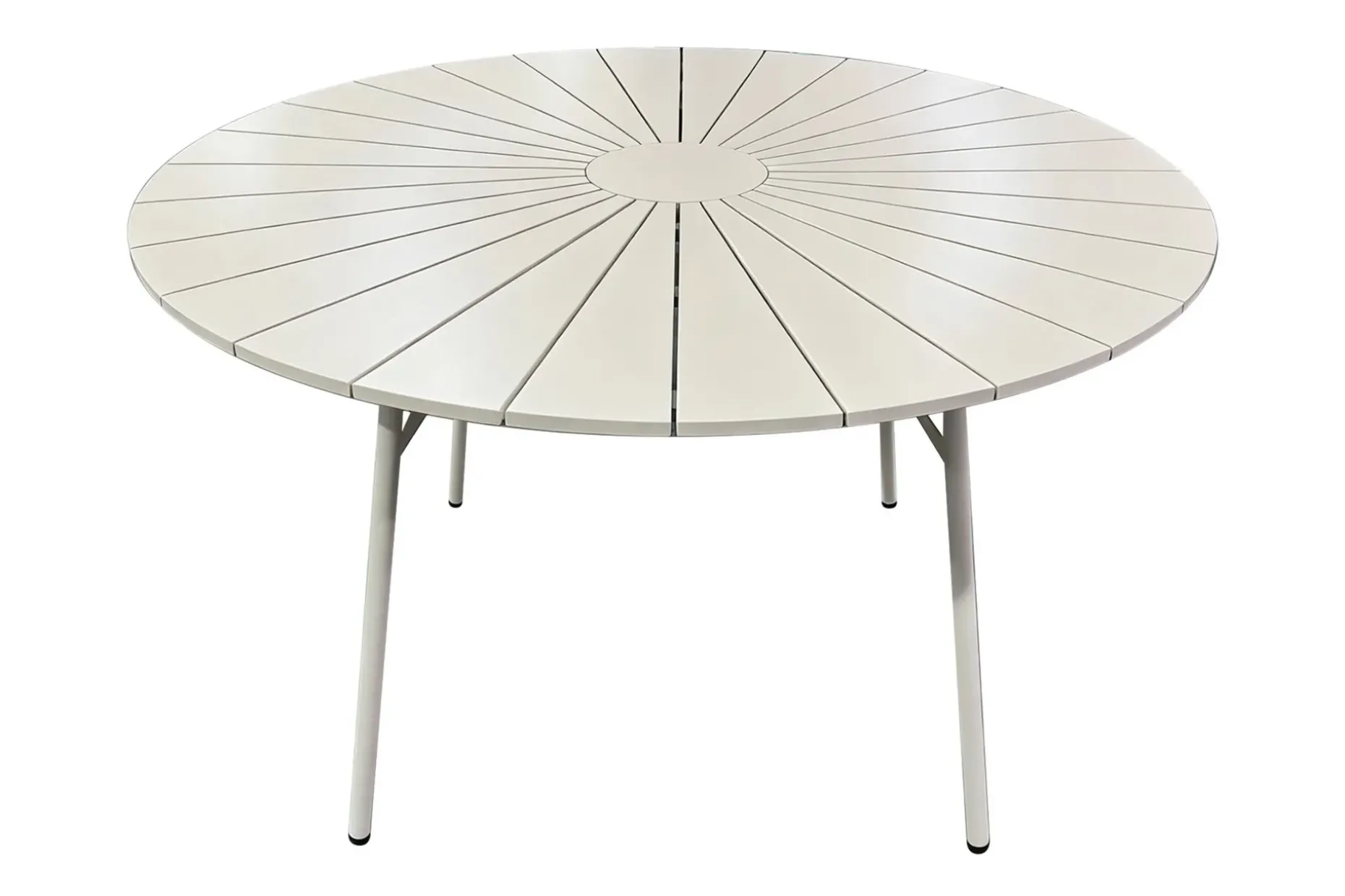 Tunis Runt Matbord utomhus 120 cm i aluminium metall