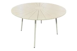 Tunis Runt Matbord utomhus 120 cm i aluminium metall