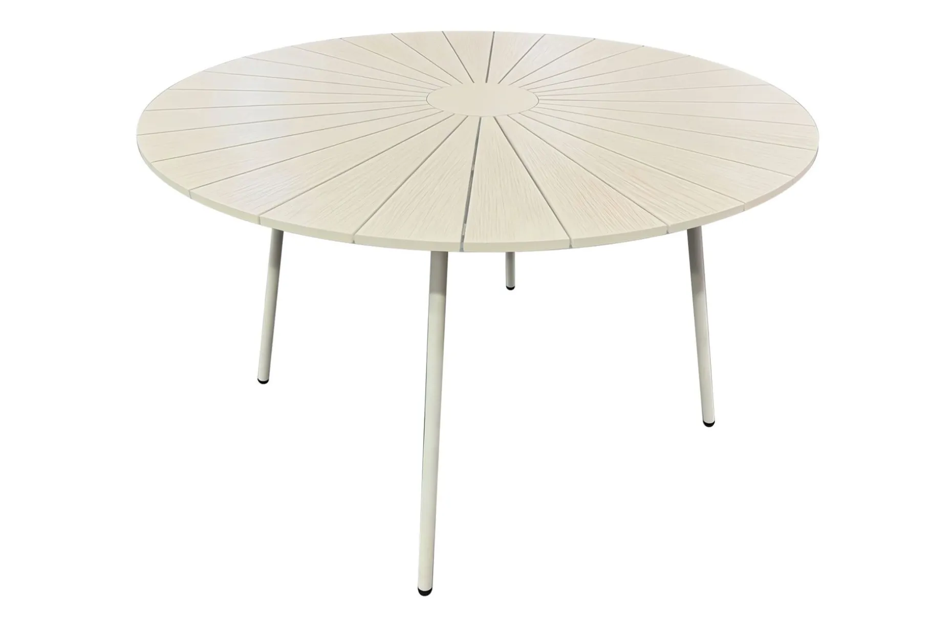 Tunis Runt Matbord utomhus 120 cm i aluminium metall