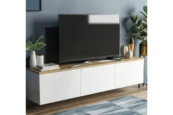 Tv-bänk 160 cm 3 Skåp