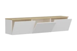 Tv-bänk 160 cm 3 Skåp