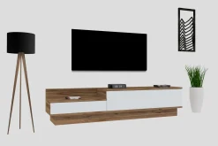 Tv-bänk 160 cm 2 Skåp