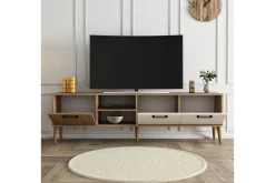 Tv-bänk & mediabänk Essexa Tv-bänk Brun/Vit