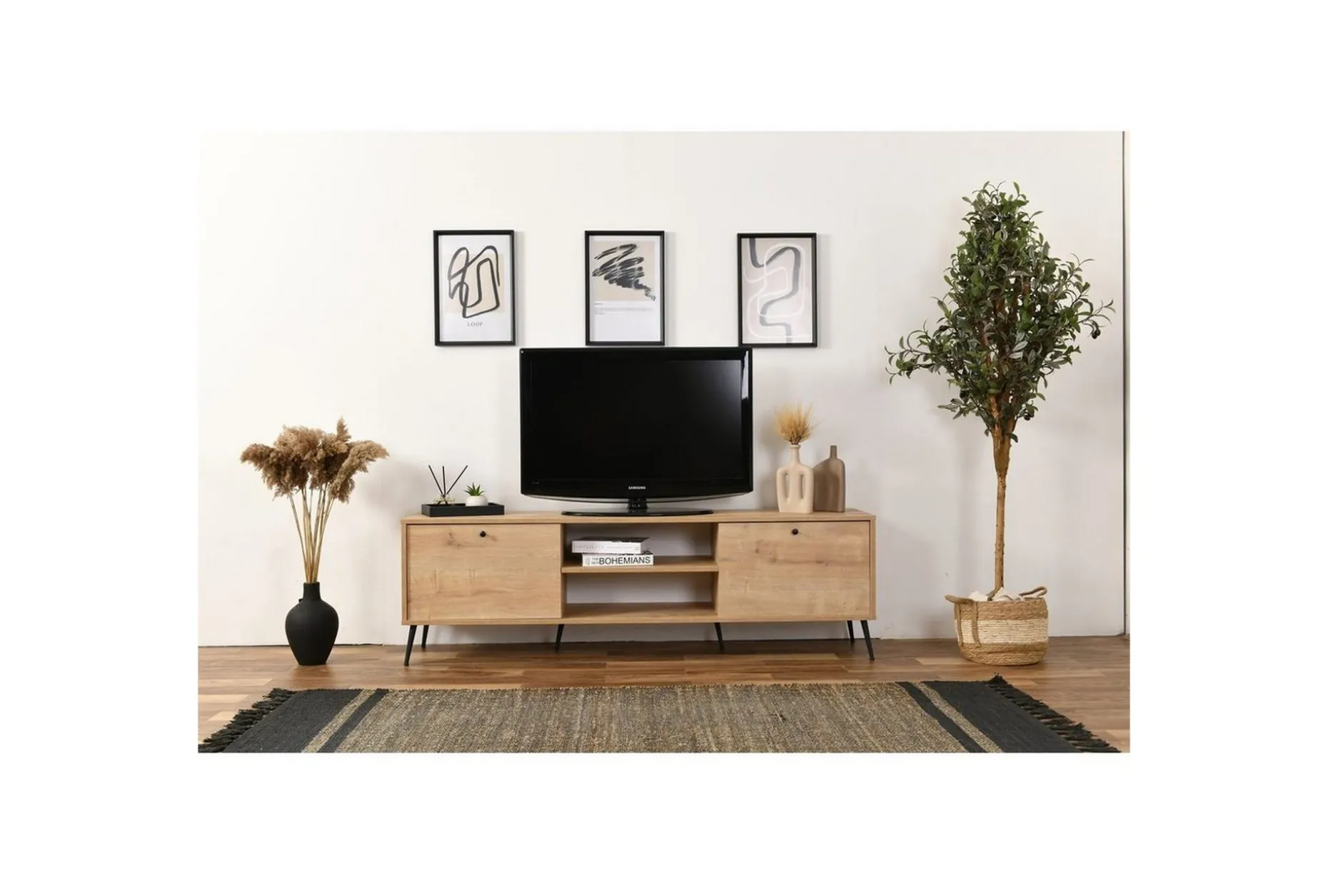 TV-bänk Mjudi Ek