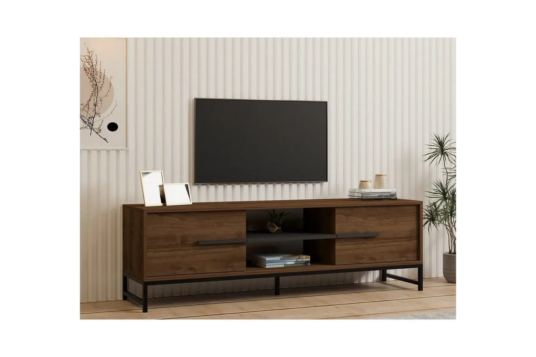 TV-bänk Mono Valnöt