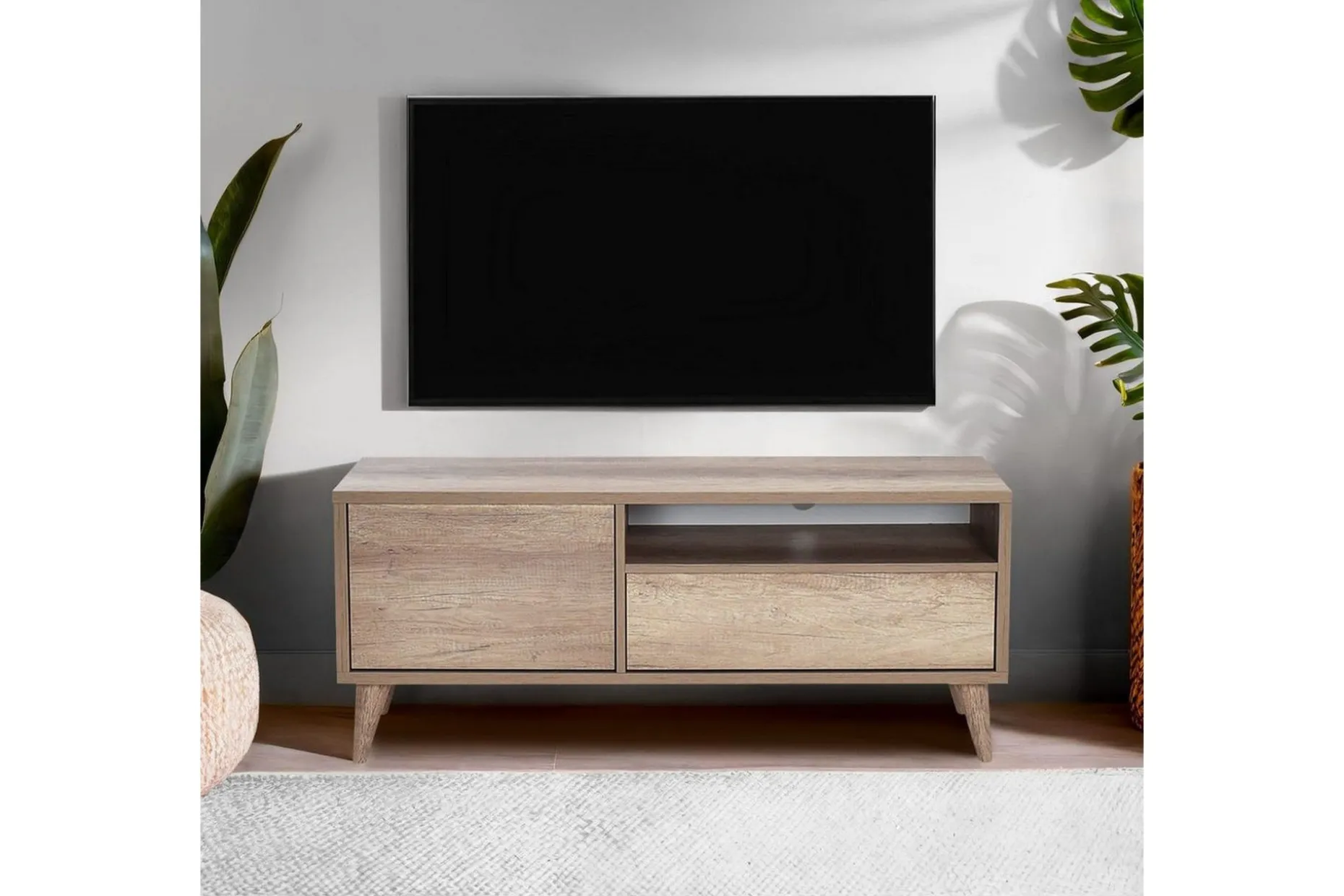TV-bänk Sosan Ljus Valnöt