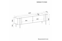 TV-bänk Stira Valnöt