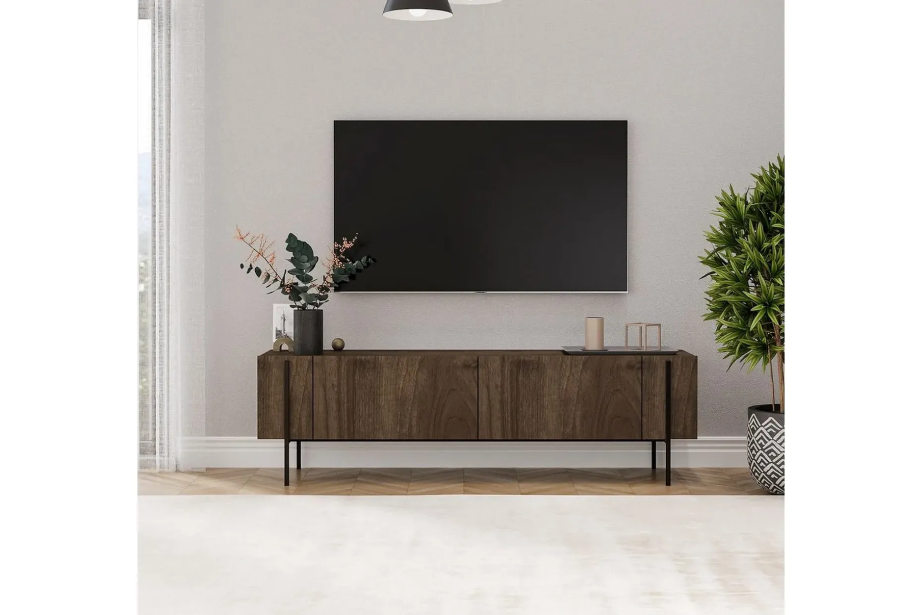 TV-bänk Stira Valnöt