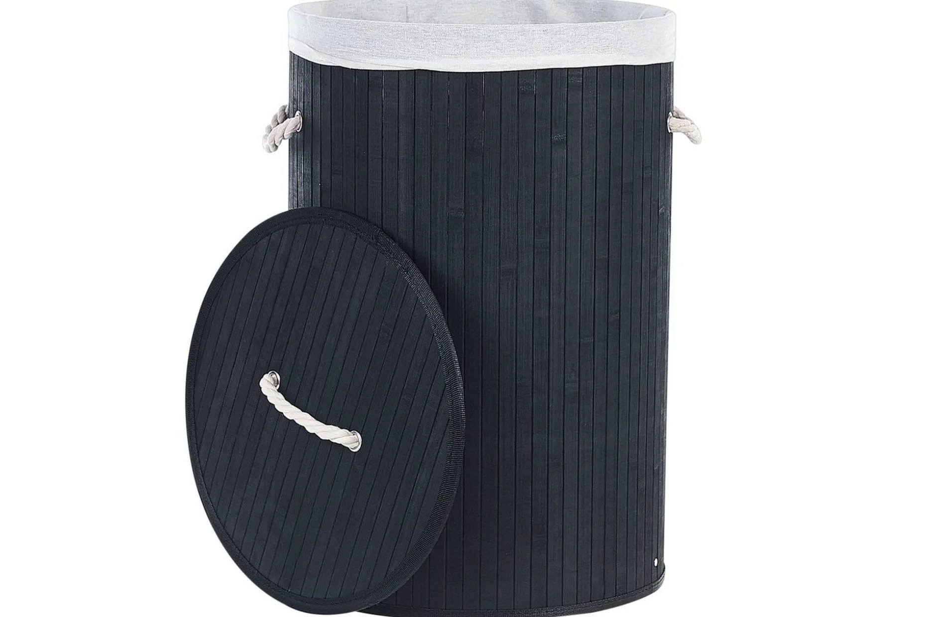 Tvättkorgar Sannar Svart/Vit