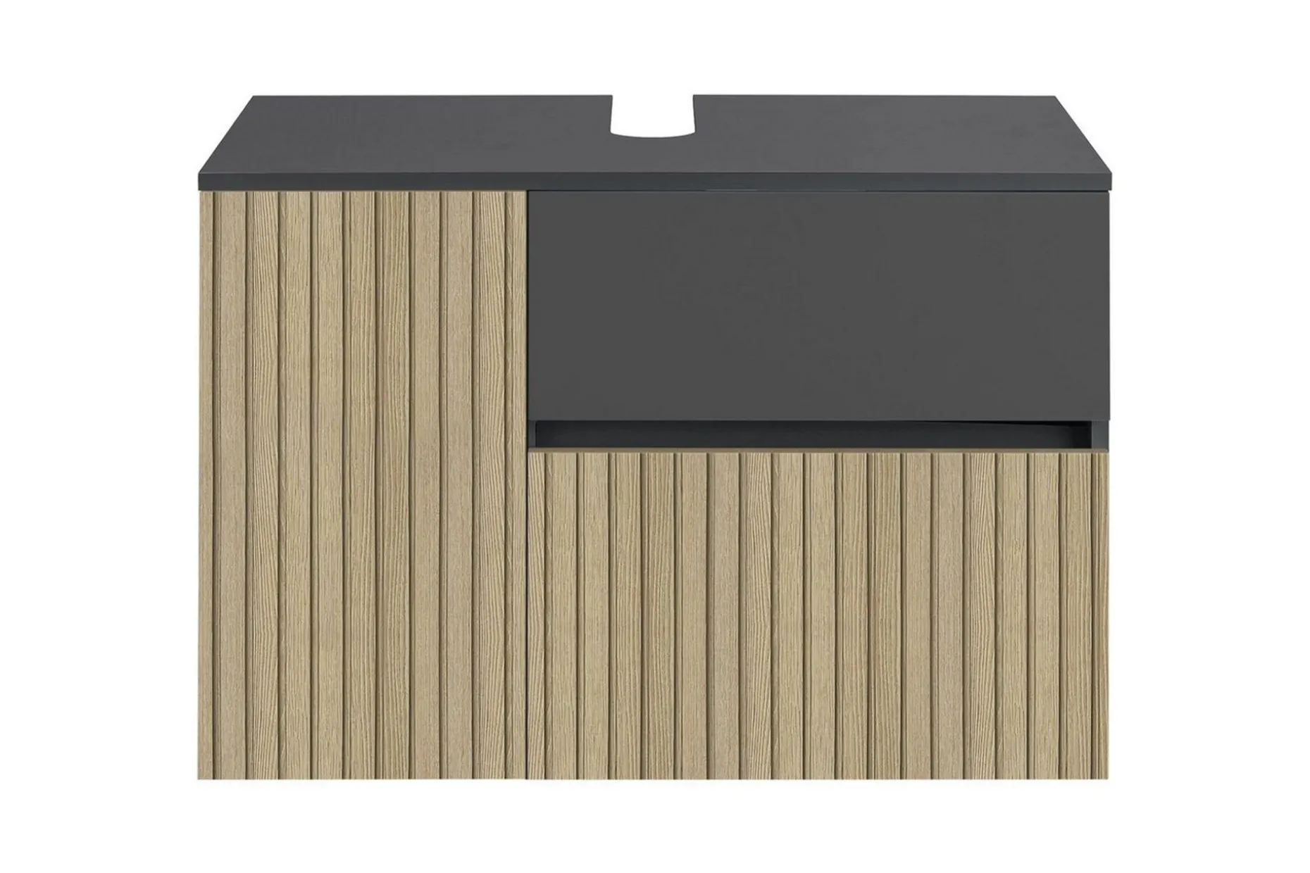 Tvättställsskåp & kommod Loft24 Wisla Tvättställsskåp 80 cm Nature