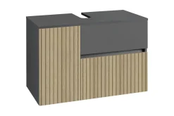 Tvättställsskåp & kommod Loft24 Wisla Tvättställsskåp 80 cm Nature