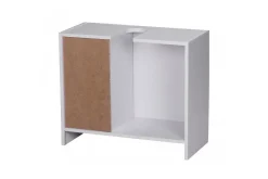 Tvättställsskåp Wohnling Folierad spånskiva 1 dörr 3 lådor modern