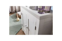 Tvättställsskåp Wohnling King Lackad MDF 2 Dörrar Modern