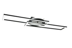 Twister LED Plafond mattsvart