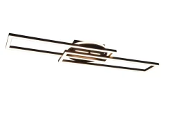 Twister LED Plafond mattsvart