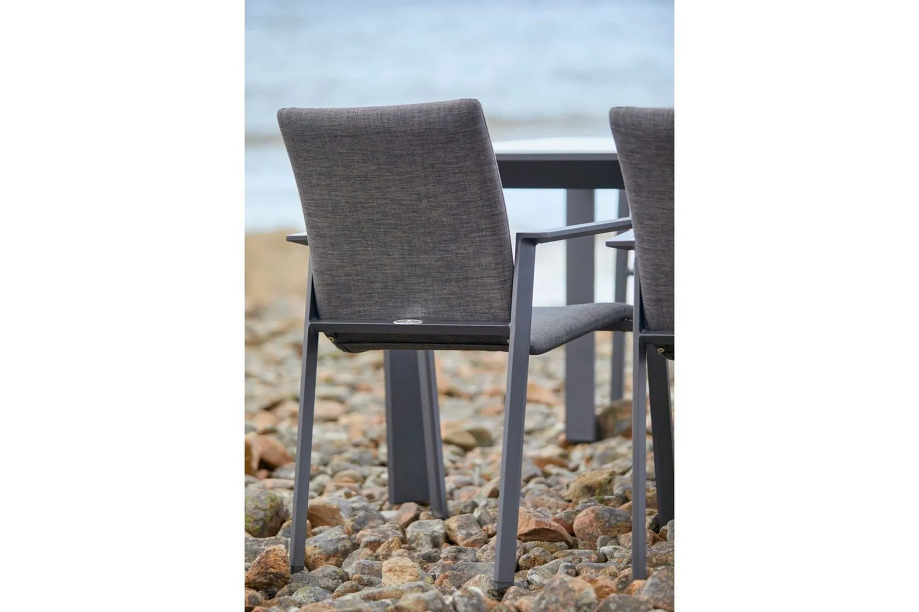 Utebord Hillerstorp Borgdala 220/340 x 107 x H75,5 cm Grå