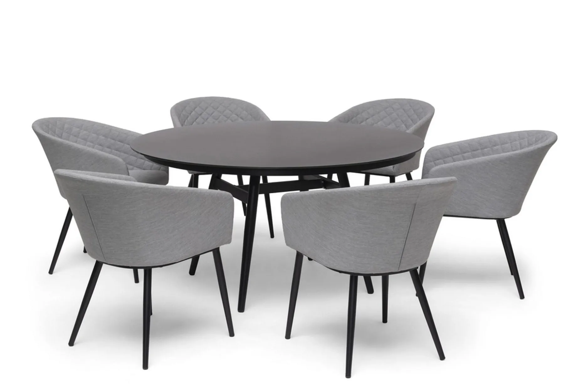 Utebord Hillerstorp Oxhult Ø145 cm Svart