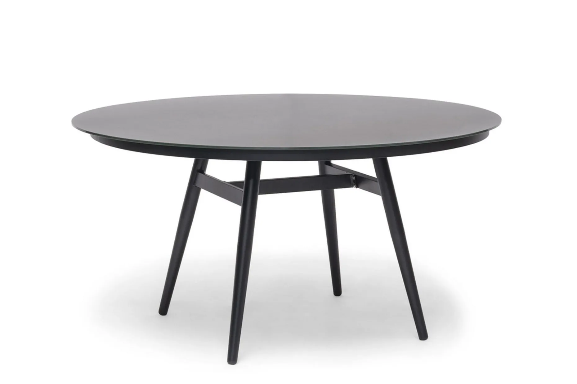 Utebord Hillerstorp Oxhult Ø145 cm Svart