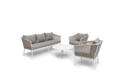 Utefåtölj Hillerstorp Lersund Vit/Beige