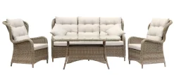 Utemöbelgrupp Orleans recliner-lounge