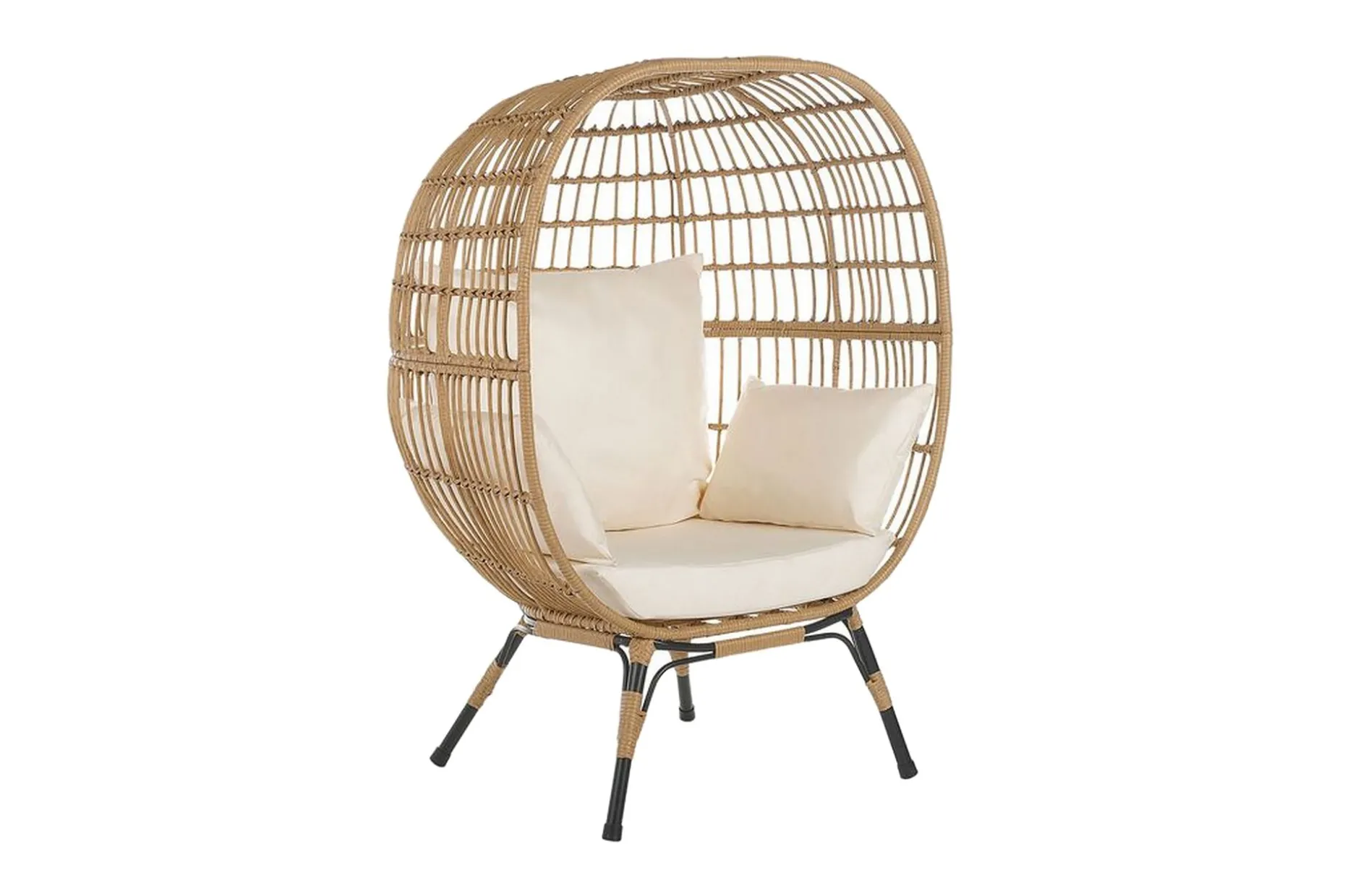 Utestol rotting natur/beige VEROLI