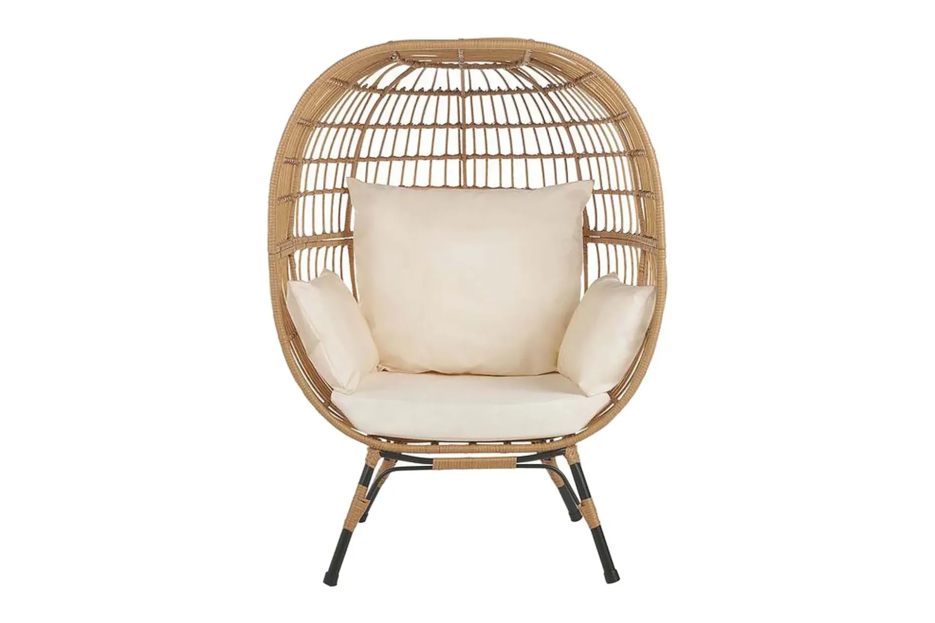 Utestol rotting natur/beige VEROLI