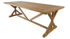 Utomhusbord Prato bord med X-ben 240*100 cm