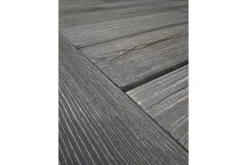 Utomhusmöbelgrupp 220 cm Bord & 6 Levanto grå stolar Grå